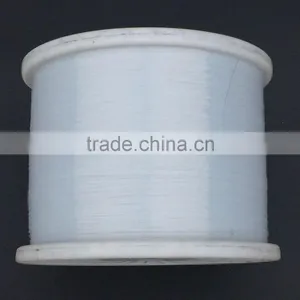 0.68mm White Polyester Monofilament Yarn for Zipper Teeth thumbnail-2
