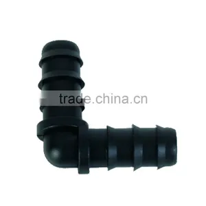 Irrigation PE Pipe Fitting 90 Degree Elbow Connector thumbnail-1