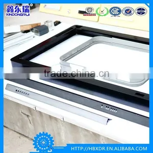 Best Selling Extruded Aluminium Profiles Cheap Glazed Glass Curtain Wall Price thumbnail-1