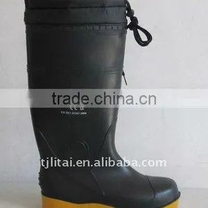 2015 Hot Rain Boots With Buckles and Braid Design thumbnail-2