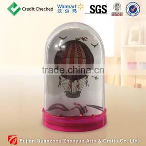Custom Plastic Snow Globe With Photo Insert thumbnail-4