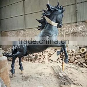 Outdoor Modern Bronze Horse Sculpture for Sale thumbnail-3