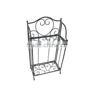 2015 Hot 2tier Metal Corner Plant Stand Display Shelf Unit Flower Stand thumbnail-3