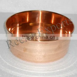 Pedicure and Manicure Bowl Made of Solid COPPER thumbnail-1