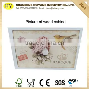 Solid Wood Furniture Living Room Cabinet With 9 Drawers thumbnail-4