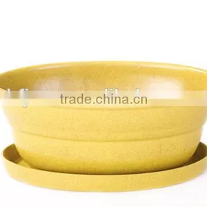 Long-lasting Traditionary OEM Available Bamboo Degradable Flower Pot thumbnail-1