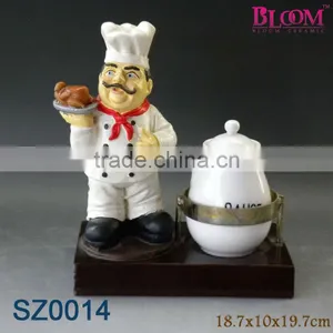 Hot Seller Sauce Bottle,polyresin Chef Figurines,sauce Bottle Holder thumbnail-1