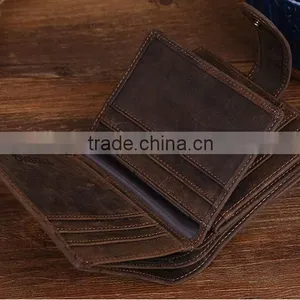New Products Cowhide Men Genuine Leather Wallet thumbnail-4