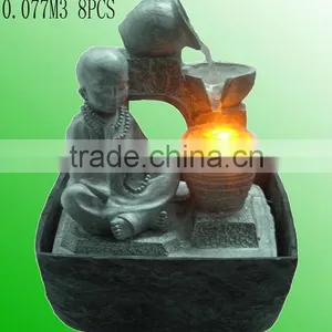 Resin Buddha Fountain thumbnail-4