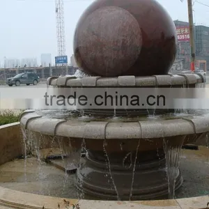 Outdoor Stone Ball Water Fountain thumbnail-6