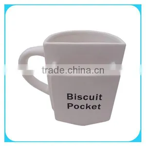 Ceramic Mug With Cookie Holder thumbnail-1