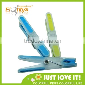 Home & Garden Daily Use Product TPR Soft Grip Clothes Drying Colored Plastic Peg thumbnail-1
