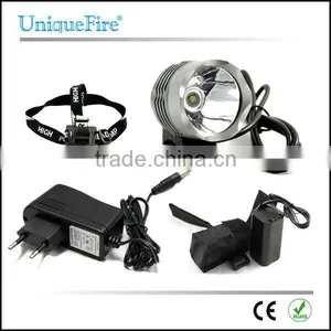 UniqueFire Cree T6 Hunting 1200 Lumens Bycicle LED Head Light With Orange Surface Cup(4x18650 Battery Pack) thumbnail-1