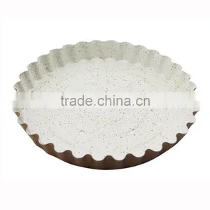 Wave Shape Round Carbon Steel Bread Baking Tray thumbnail-1