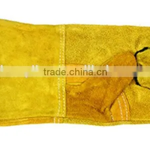 Berrylion Tools Gold Colors Protective Long Working Safety Gloves thumbnail-1