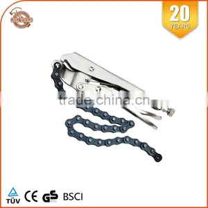 9 -inch Long Nose Locking Pliers With Wire Cutter thumbnail-4