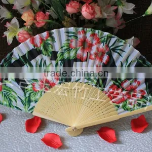 Advertising Bamboo Fabric Fan thumbnail-4