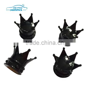Aluminium Alloy Tire Valve Caps With Lock , Plastic Tire Vale Cap , 4PCS / SET thumbnail-4