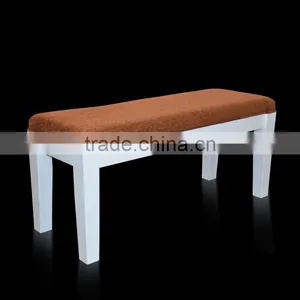 Bench Gita Mahogany White Painted thumbnail-5