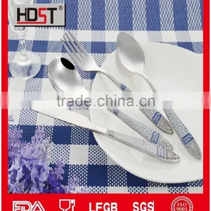 Elegant Hotel and Restaurant Cutlery Kitchenware,special Flower Handle Cutlery Kitchenware,mirror Polish Cutlery Kitchenware thumbnail-1