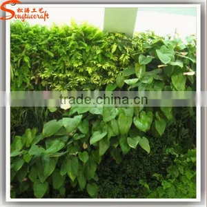 Hot Sale Artificial Green Wall New Design Artificial Geass Wall Plastic Artificial Green Wall thumbnail-5