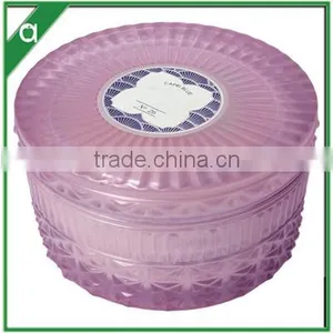 Various Colored Scented Candle in Frosted Glass With Gift Box thumbnail-2