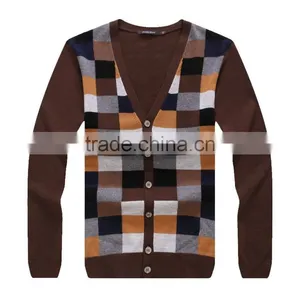 Fashion Winter/fall Warn Men v Neck Cardigan/sweater thumbnail-1