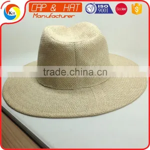 Outdoor Sun Straw Hat Plain Natural Grass Straw Hat Welcom Back Cards To Print thumbnail-3