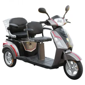 High Quality Electric Disabled Scooter in Special Offer, Electric Mobility Tricycle With Double Deluxe Saddle thumbnail-3
