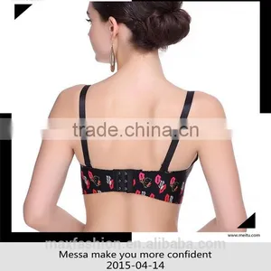 Fashionale Design Hot Sale Woman Sexy Printed Bra thumbnail-4