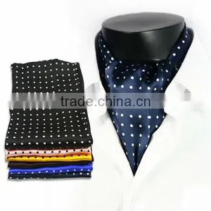 HD-TC79 Men's New Fashion 100% Silk Cravat thumbnail-1