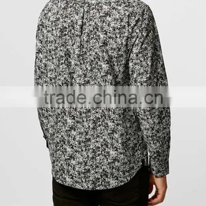 2016 Latest Design Vintage Floral Shirt thumbnail-3