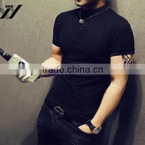 Mens Blank Polo Sport Tshirt thumbnail-4
