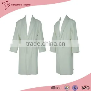 Trendy Design High Quality Mens White Terry Cloth Bathrobe thumbnail-1