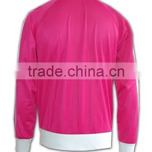 Great Workmanship Popular 100% Cotton Pink Quilted Sweatshirts thumbnail-3