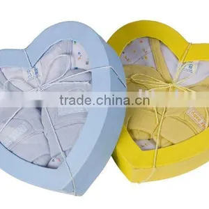 Heart Shape Box 2pcs/baby Garment/baby Clothing thumbnail-1