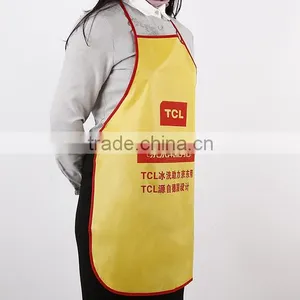 Manufacturers Custom-made Advertising Apron Promotional Workers Apron Custom Polyester Korean Aprons thumbnail-6