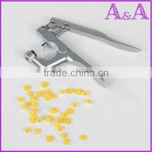 Plastic Snap Fastener Set 9 Color Tool T3 T5 T8 Plastic Button With Plier thumbnail-5