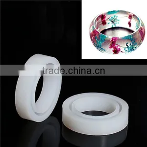 Silicone Resin Mold Bracelet White 8.3cm Dia. thumbnail-1