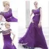 Sell Luxury Elegant Evening Party Gowns,purple Beading Evening Party Gowns,empire Beading Evening Party Gowns 80569 thumbnail-1
