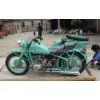 Antique750 Sapphire Sidecar Motorcycle Three-wheeled Motor Vehicle thumbnail-1