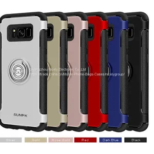 Phone Cases for Samsung s8 2 in 1 Magnetic Car Holder Phone Cases for Samsung Galaxy s8 Plus thumbnail-1