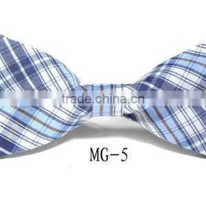 Cotton Checkered Children Kid Boy Toddler Baby Child Pre Tied Neck Bow Tie thumbnail-6