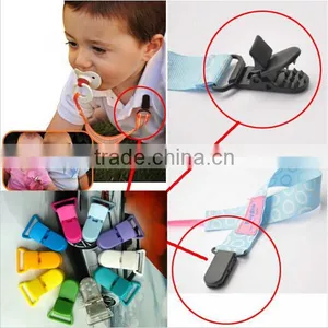 20/25mm Plastic Dummy Pacifier Clip Plastic Pacifier/Soother/Binky/Paci/Bib/Suspender/Toy Holder Clip thumbnail-6