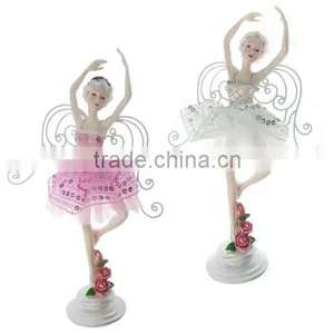 New Style Fashion Resin Model Figure Jewelry Holder With Lace Skirt for Lady Gift,Jewelry Display Show Stand Factory Supplier thumbnail-1