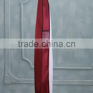 China Wholesale Long Luxuriant Wedding Dress Cover Garment Bag WB04 thumbnail-2