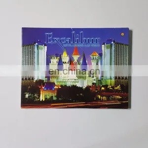 Factory Low Price Musical Led Light Custom Christmas Greeting Cards With Battery thumbnail-6