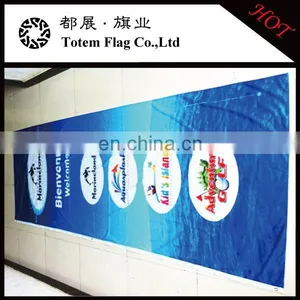 Decorative Hanging Banner Wall Decoration Banner , Outdoor Vinyl Wall Banner thumbnail-1