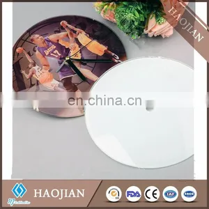 China Supplier Sublimation Coating Glass Clock thumbnail-1