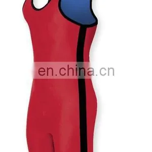 Men's OEM Custom Sportswear Cheap Sublimated Wrestling Singlets thumbnail-3